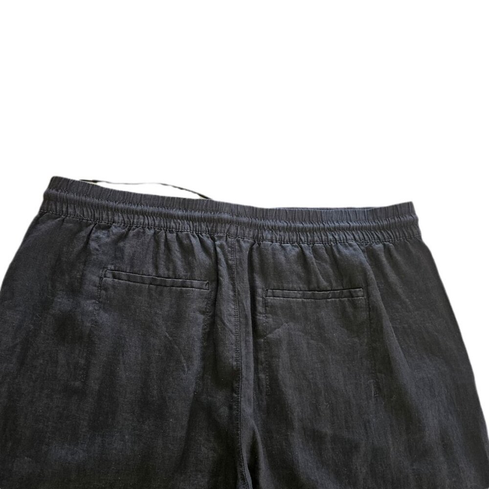 NWT Athleta Retreat Linen High Rise Wide Leg Pant Black 2X - Picture 8 of 12